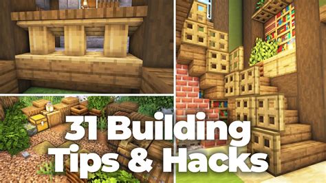 minecraft build tutorials|minecraft build tips and tricks.